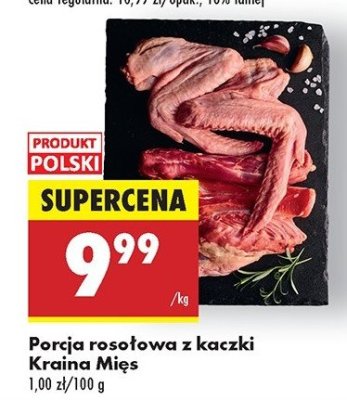 Porcja roso艂owa z kaczki Kraina mi臋s promocja