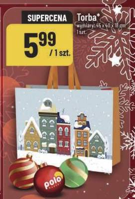 Torba prezentowa POLOmarket promocja w POLOmarket