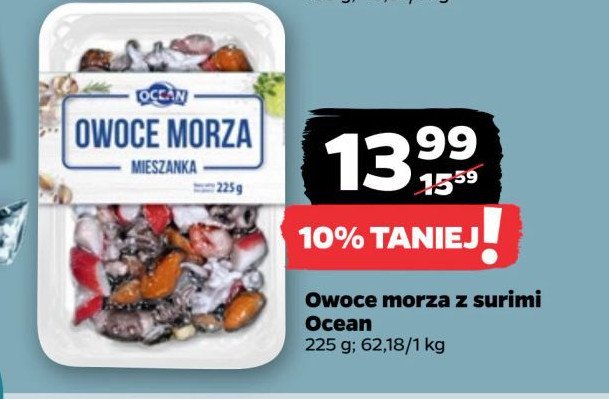 Owoce morza Ocean (ryby) promocja