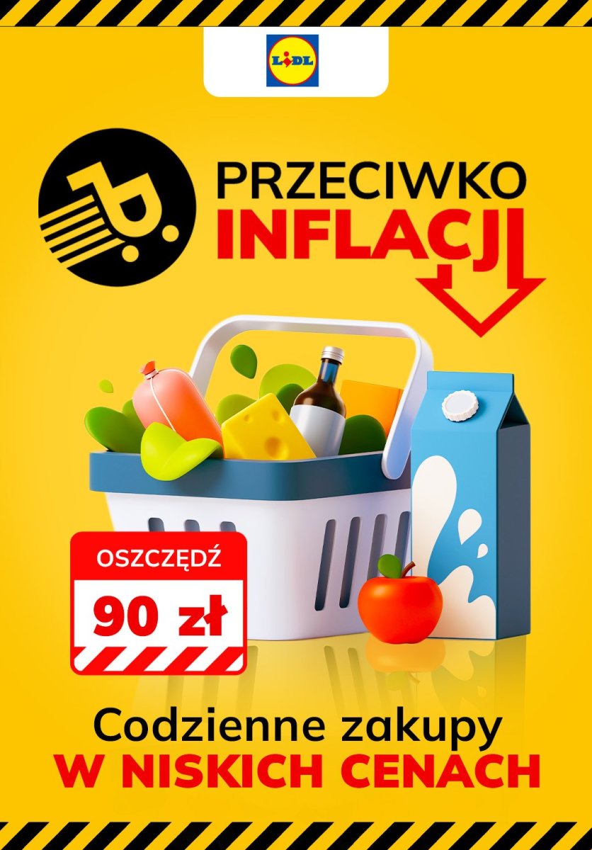 Gazetka Lidl - Blix przeciwko inflacji: Oszczędź 90 zł na zakupach spożywczych!