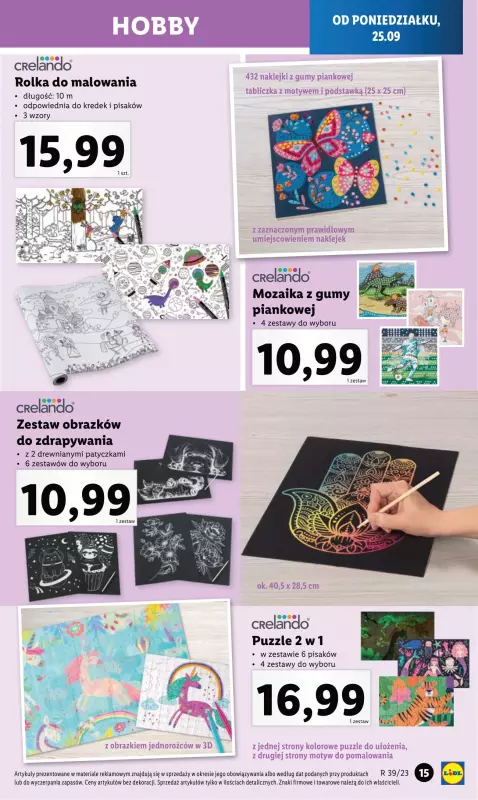 Lidl - gazetka promocyjna Katalog od 25.09 od poniedziałku 25.09 do soboty 30.09 - strona 17
