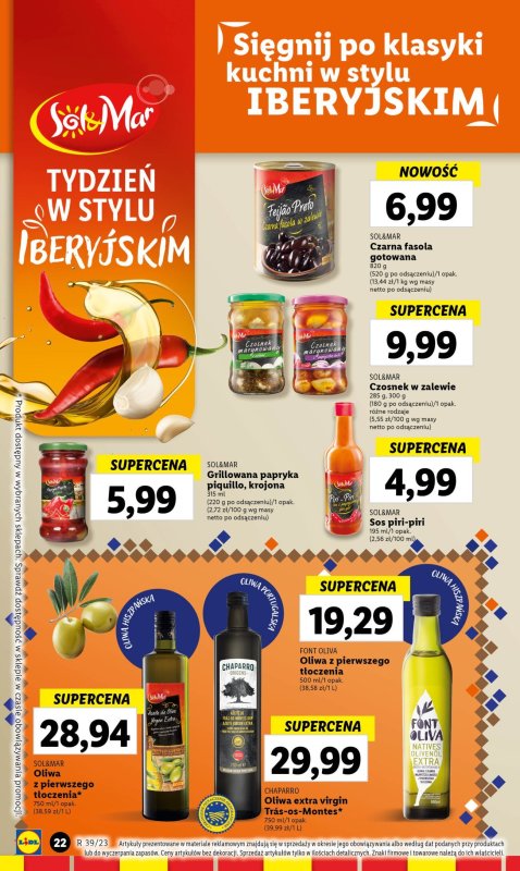 Lidl - gazetka promocyjna Tydzień w stylu iberyjskim od poniedziałku 25.09  - strona 10