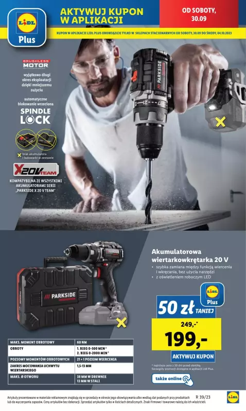 Lidl - gazetka promocyjna Od czwartku od czwartku 28.09 do soboty 30.09 - strona 53