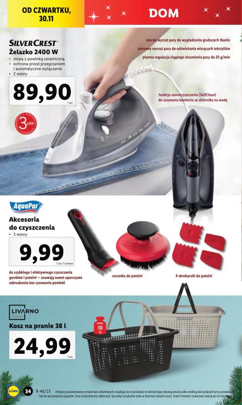 Lidl - gazetka promocyjna Świąteczny katalog od poniedziałku 27.11 do soboty 02.12 - strona 40