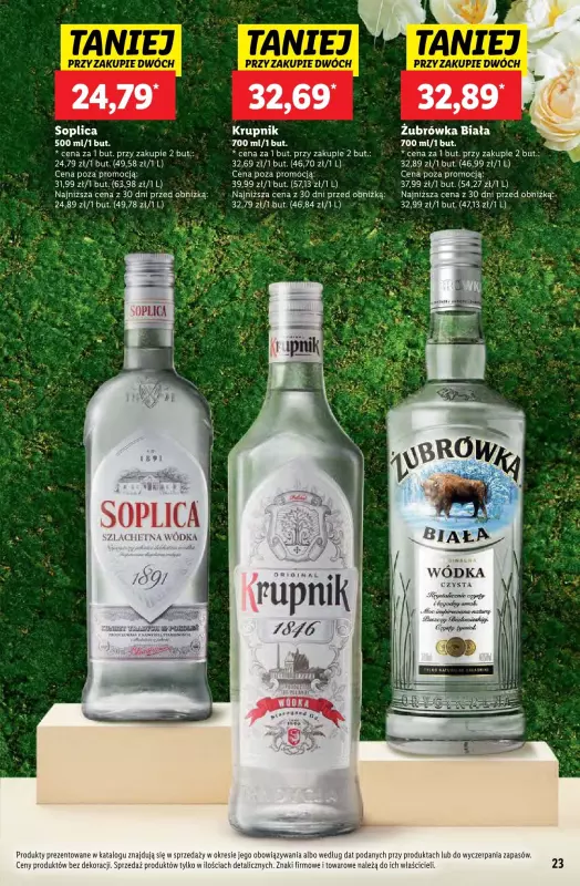 Lidl - gazetka promocyjna Katalog alkoholi mocnych  do soboty 06.04 - strona 23