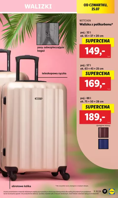 Lidl - gazetka promocyjna Katalog od poniedziałku 22.07 do soboty 27.07 - strona 23