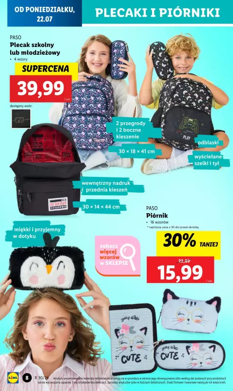 Lidl - gazetka promocyjna Katalog od poniedziałku 22.07 do soboty 27.07 - strona 8