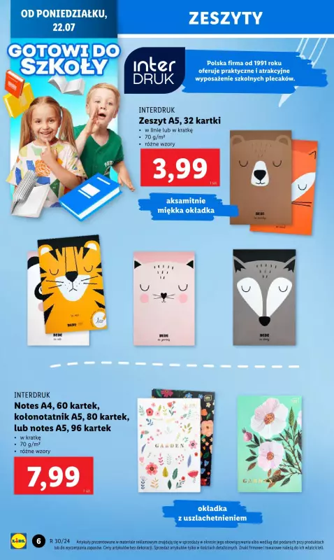 Lidl - gazetka promocyjna Katalog od poniedziałku 22.07 do soboty 27.07 - strona 6