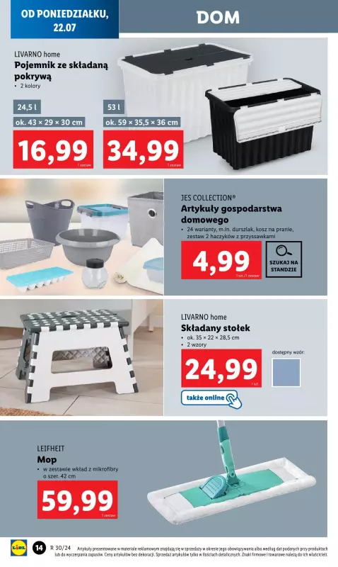 Lidl - gazetka promocyjna Katalog od poniedziałku 22.07 do soboty 27.07 - strona 20