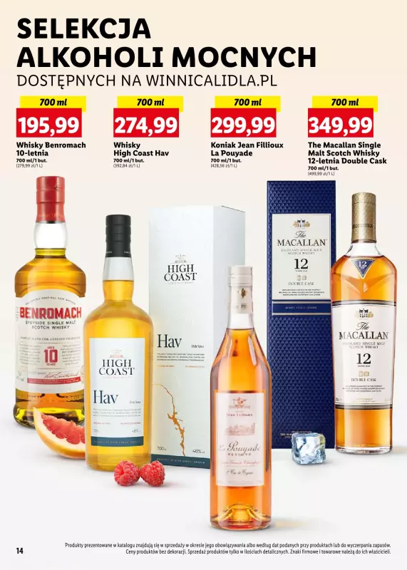 Lidl - gazetka promocyjna Katalog alkoholi mocnych  do niedzieli 25.08 - strona 14