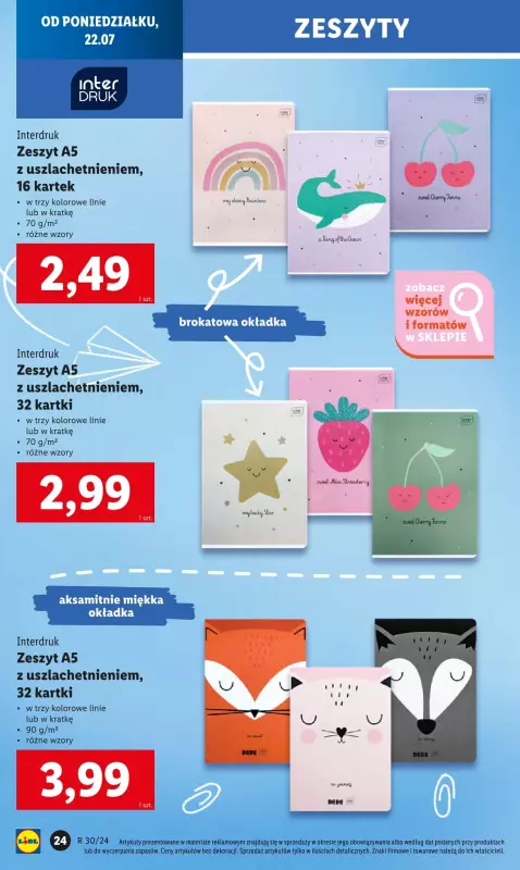 Lidl - gazetka promocyjna Katalog od poniedziałku 22.07 do soboty 31.08 - strona 26