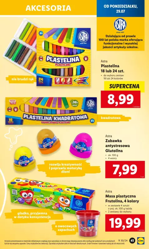 Lidl - gazetka promocyjna Katalog od poniedziałku 22.07 do soboty 31.08 - strona 43