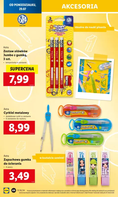 Lidl - gazetka promocyjna Katalog od poniedziałku 22.07 do soboty 31.08 - strona 46