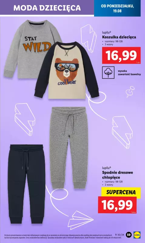 Lidl - gazetka promocyjna Katalog od poniedziałku 22.07 do soboty 31.08 - strona 61