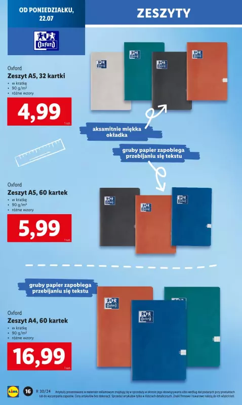 Lidl - gazetka promocyjna Katalog od poniedziałku 22.07 do soboty 31.08 - strona 18