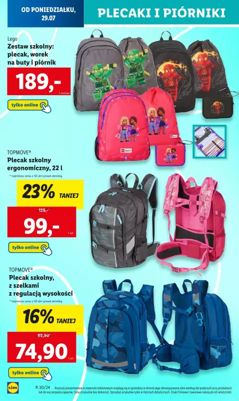 Lidl - gazetka promocyjna Katalog od poniedziałku 22.07 do soboty 31.08 - strona 66