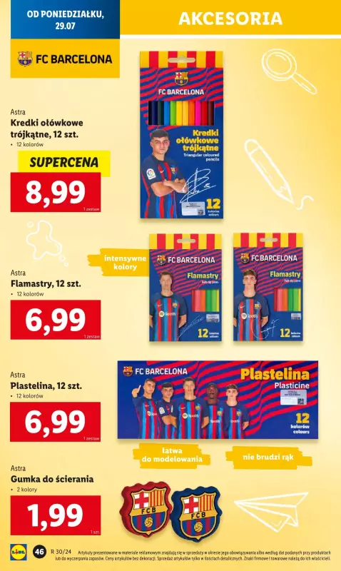 Lidl - gazetka promocyjna Katalog od poniedziałku 22.07 do soboty 31.08 - strona 48