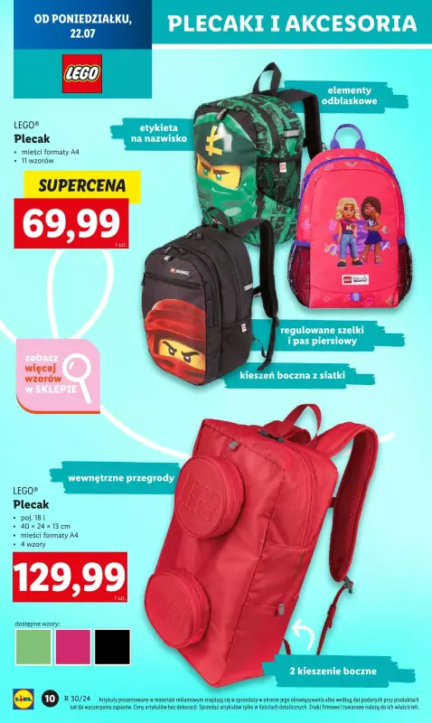 Lidl - gazetka promocyjna Katalog od poniedziałku 22.07 do soboty 31.08 - strona 12