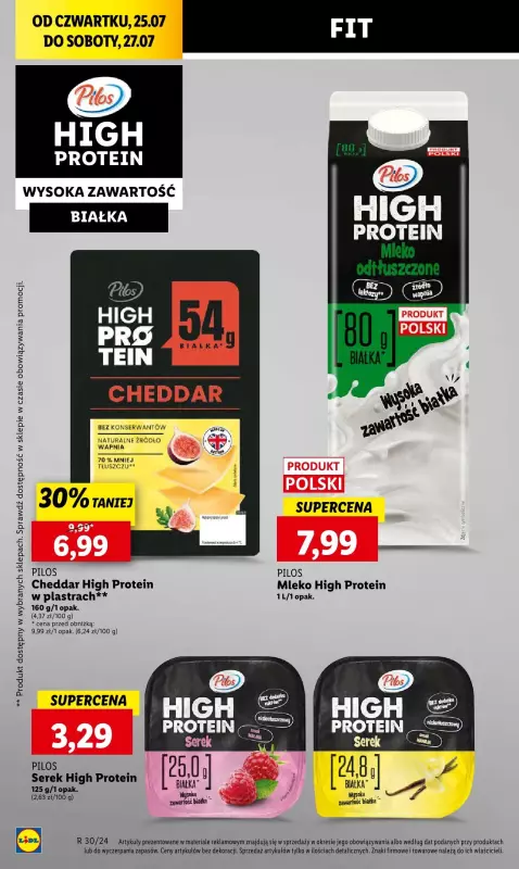 Lidl - gazetka promocyjna Oferta od czwartku od czwartku 25.07 do soboty 27.07 - strona 34