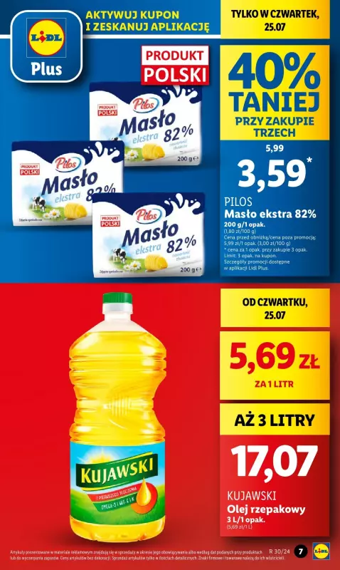 Lidl - gazetka promocyjna Oferta od czwartku od czwartku 25.07 do soboty 27.07 - strona 11