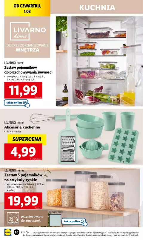 Lidl - gazetka promocyjna Katalog od poniedziałku 29.07 do soboty 03.08 - strona 28