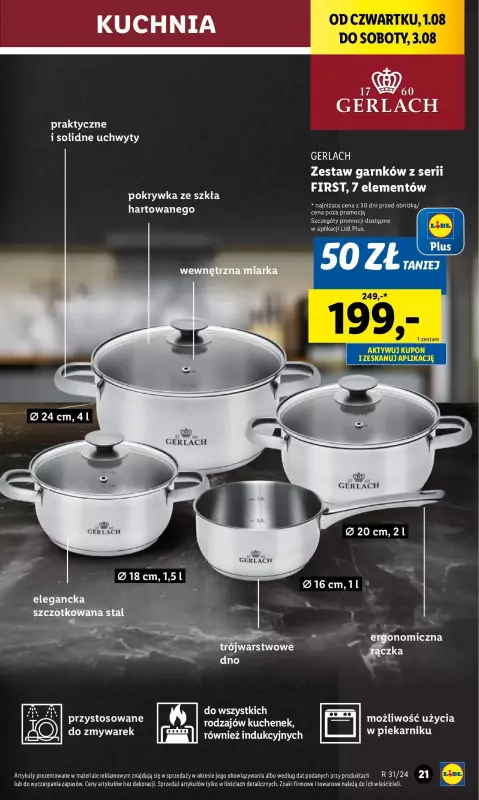 Lidl - gazetka promocyjna Katalog od poniedziałku 29.07 do soboty 03.08 - strona 23