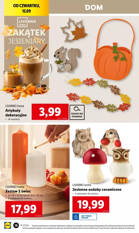 Lidl - gazetka promocyjna Katalog od poniedziałku 09.09 do soboty 14.09 - strona 22