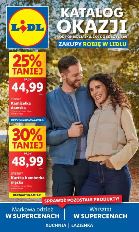 Lidl - gazetka promocyjna Katalog od poniedziałku 02.09 do soboty 07.09