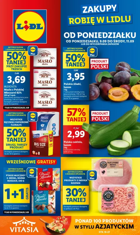 Lidl - gazetka promocyjna Oferta od poniedziałku  