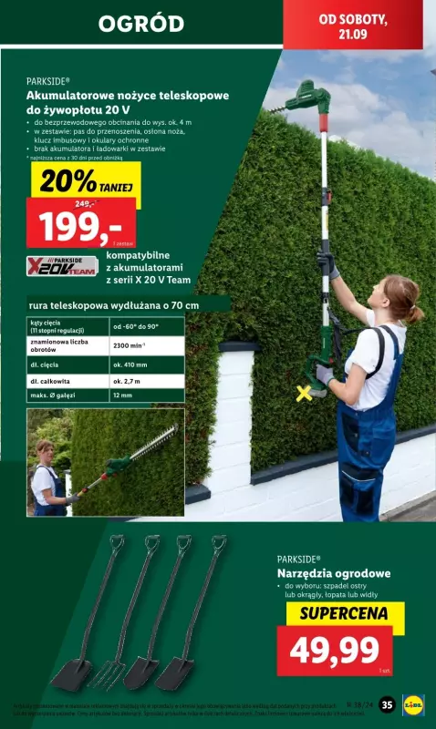 Lidl - gazetka promocyjna Katalog od poniedziałku 16.09 do soboty 21.09 - strona 41