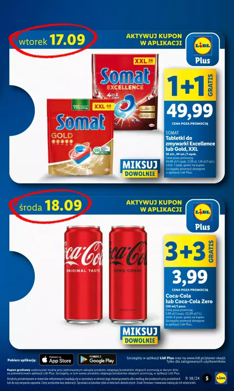 Lidl - gazetka promocyjna Oferta od poniedziałku od poniedziałku 16.09 do środy 18.09 - strona 7