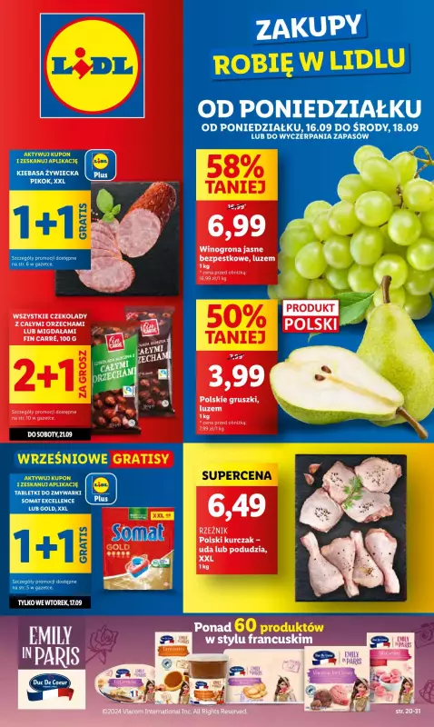 Lidl - gazetka promocyjna Oferta od poniedziałku  