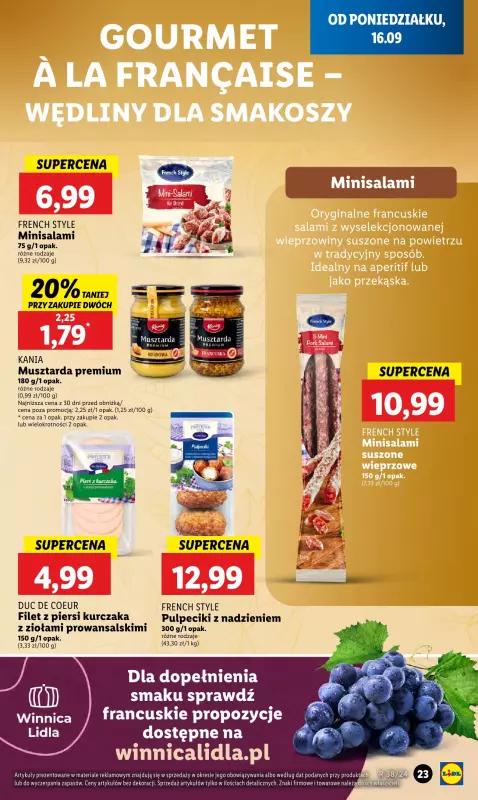 Lidl - gazetka promocyjna Oferta od poniedziałku od poniedziałku 16.09 do środy 18.09 - strona 27