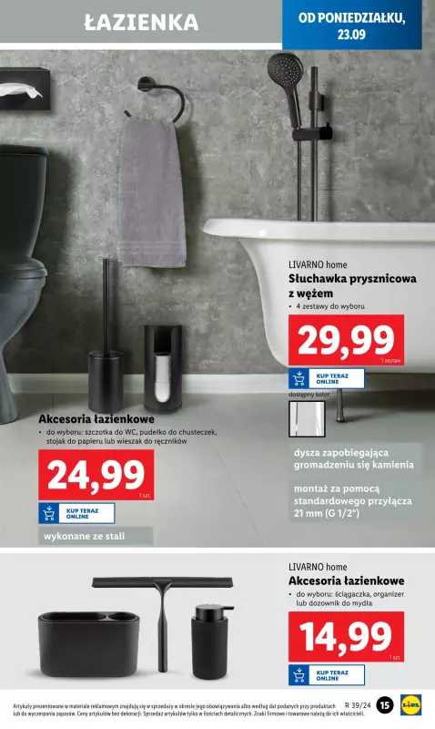 Lidl - gazetka promocyjna Katalog od poniedziałku 23.09 do soboty 28.09 - strona 19