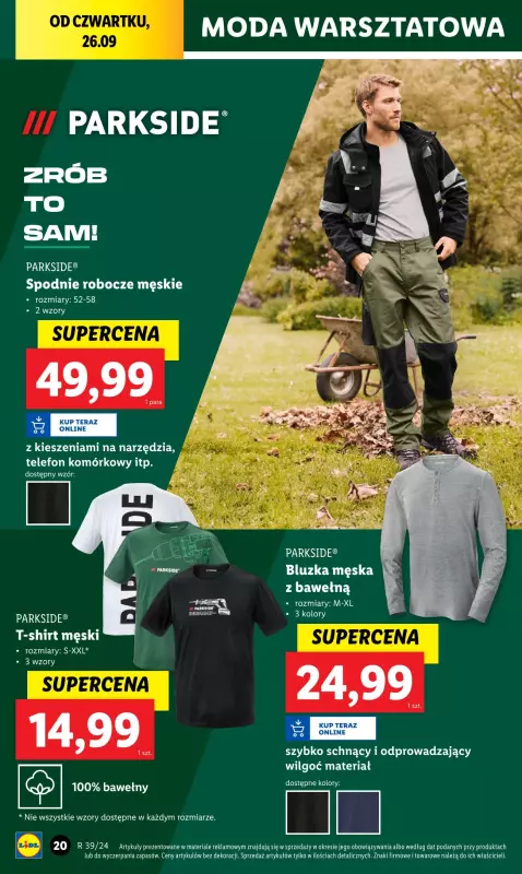 Lidl - gazetka promocyjna Katalog od poniedziałku 23.09 do soboty 28.09 - strona 24