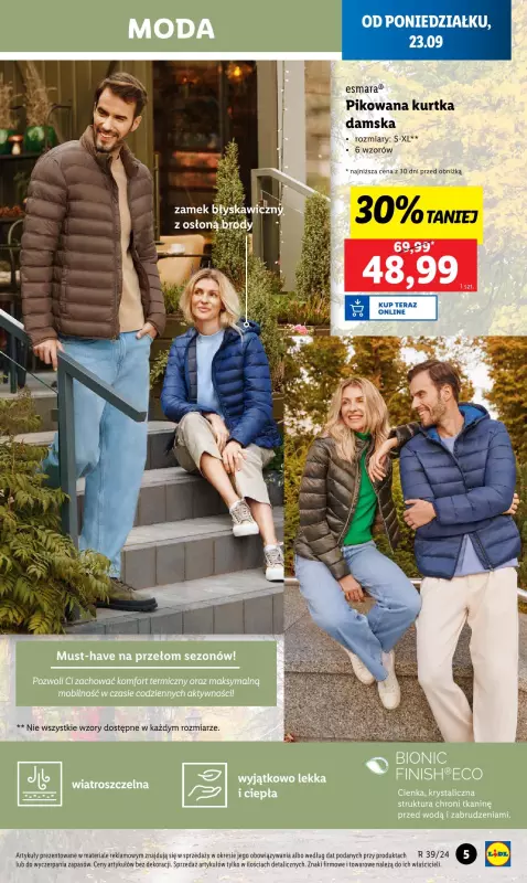 Lidl - gazetka promocyjna Katalog od poniedziałku 23.09 do soboty 28.09 - strona 7