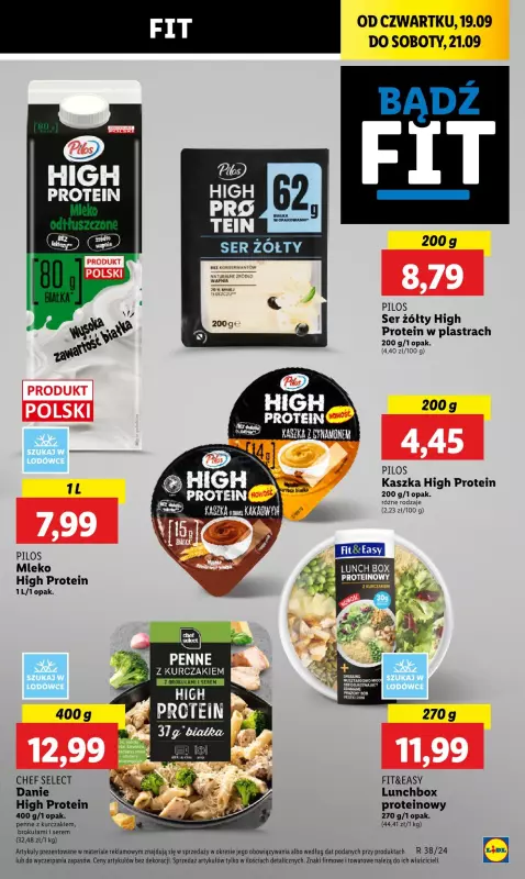 Lidl - gazetka promocyjna Oferta od czwartku od czwartku 19.09 do soboty 21.09 - strona 41