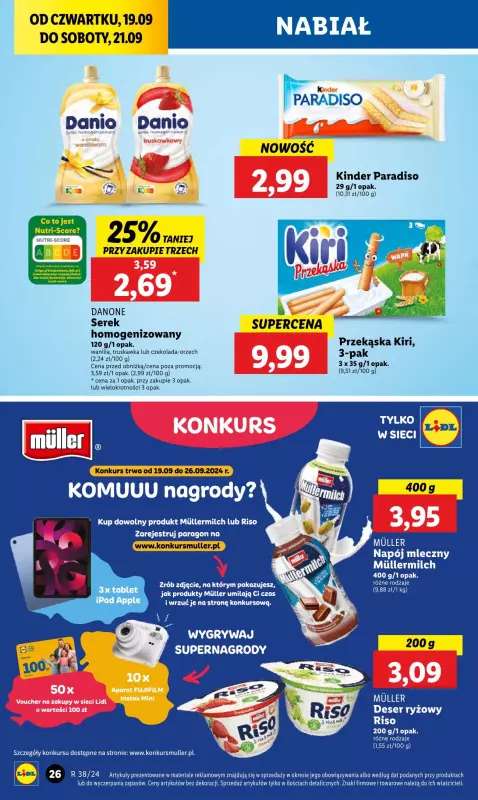 Lidl - gazetka promocyjna Oferta od czwartku od czwartku 19.09 do soboty 21.09 - strona 28