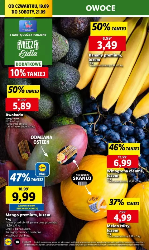 Lidl - gazetka promocyjna Oferta od czwartku od czwartku 19.09 do soboty 21.09 - strona 20