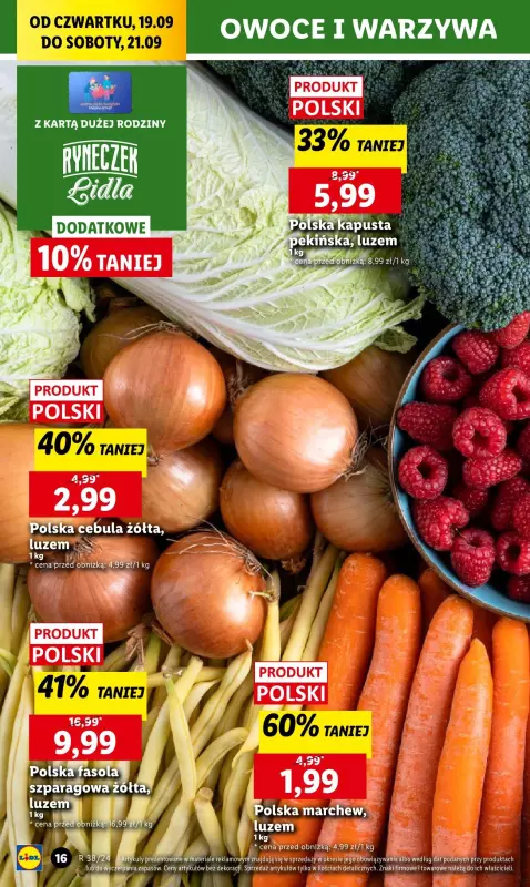 Lidl - gazetka promocyjna Oferta od czwartku od czwartku 19.09 do soboty 21.09 - strona 18