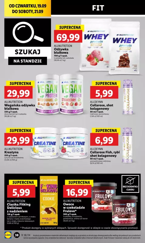 Lidl - gazetka promocyjna Oferta od czwartku od czwartku 19.09 do soboty 21.09 - strona 44