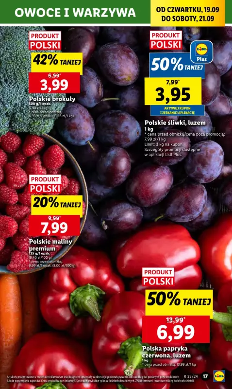 Lidl - gazetka promocyjna Oferta od czwartku od czwartku 19.09 do soboty 21.09 - strona 23