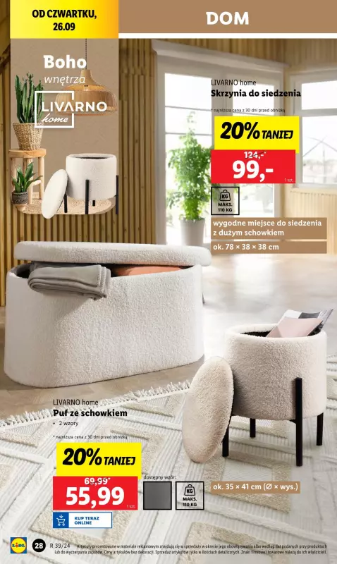 Lidl - gazetka promocyjna Katalog od poniedziałku 23.09 do soboty 28.09 - strona 32