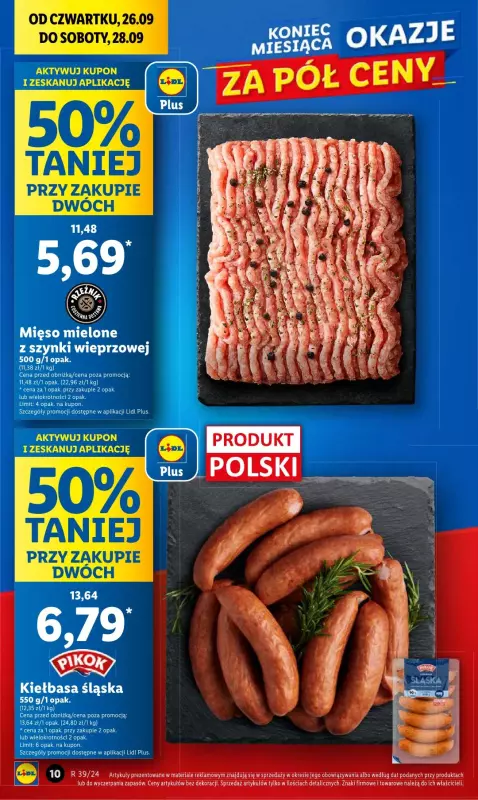 Lidl - gazetka promocyjna Oferta od czwartku od czwartku 26.09 do soboty 28.09 - strona 12