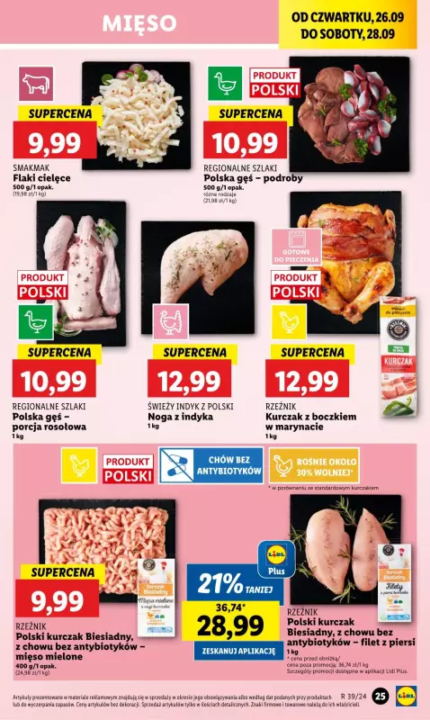 Lidl - gazetka promocyjna Oferta od czwartku od czwartku 26.09 do soboty 28.09 - strona 31