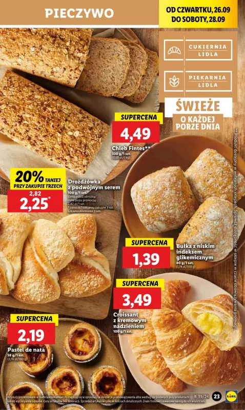 Lidl - gazetka promocyjna Oferta od czwartku od czwartku 26.09 do soboty 28.09 - strona 27