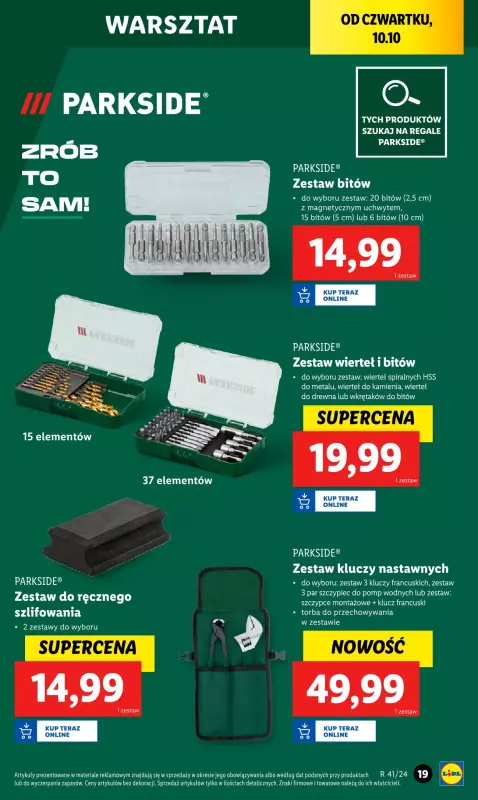 Lidl - gazetka promocyjna Katalog od poniedziałku 07.10 do soboty 12.10 - strona 27