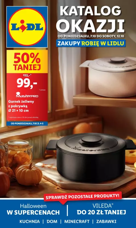 Lidl - gazetka promocyjna Katalog od poniedziałku 07.10 do soboty 12.10