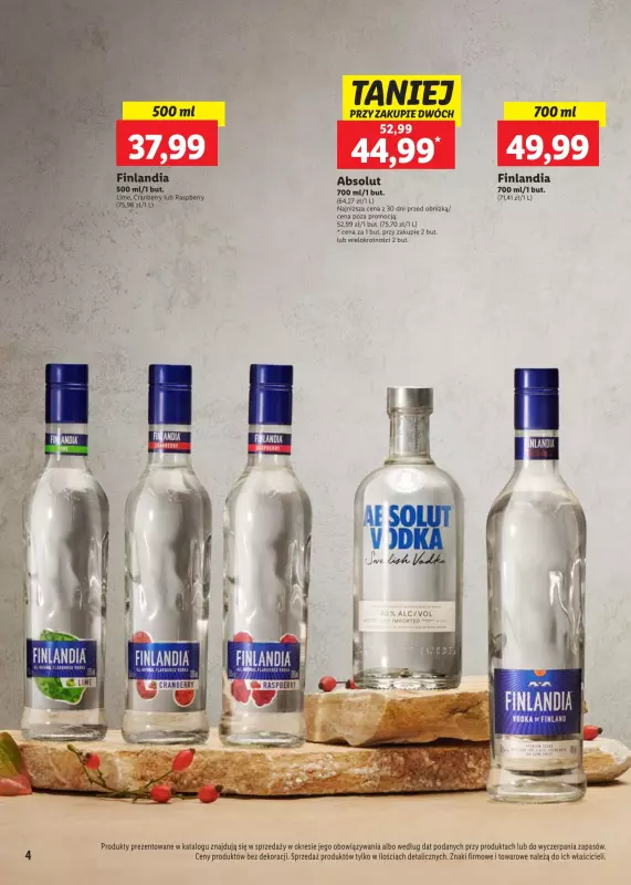 Lidl - gazetka promocyjna KATALOG ALKOHOLI MOCNYCH  do soboty 26.10 - strona 4