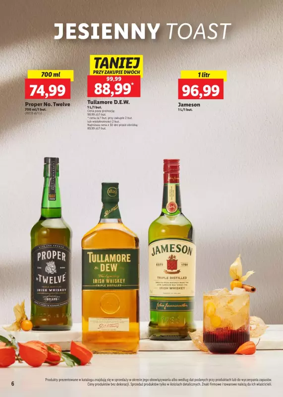 Lidl - gazetka promocyjna KATALOG ALKOHOLI MOCNYCH  do soboty 26.10 - strona 6